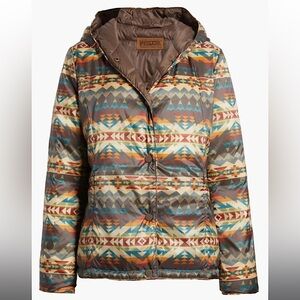 NEW Pendleton Sula Reversible Hooded Down Jacket size S